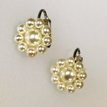 Flower Pearl Earrings